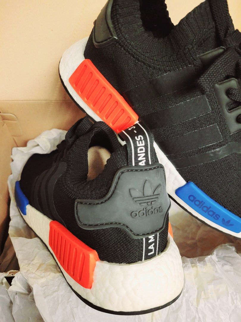 Adidas nmd runner red black store