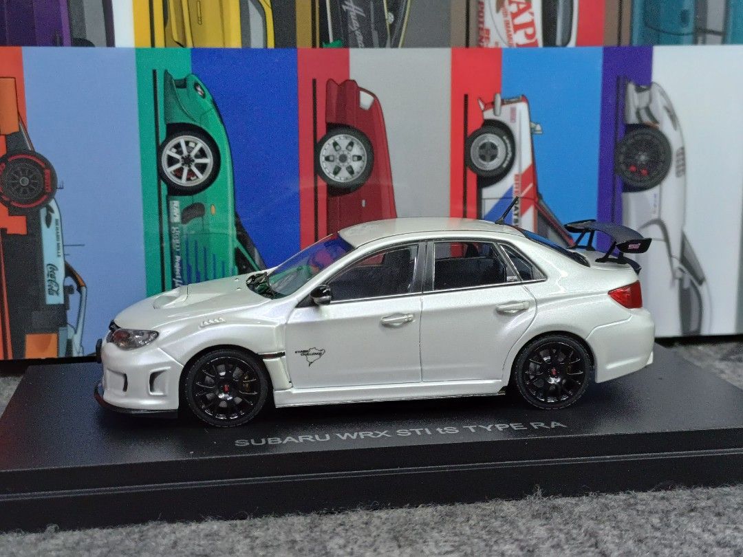1/43 ebbro Subaru WRX STi tS type RA diecast 1:43, 興趣及