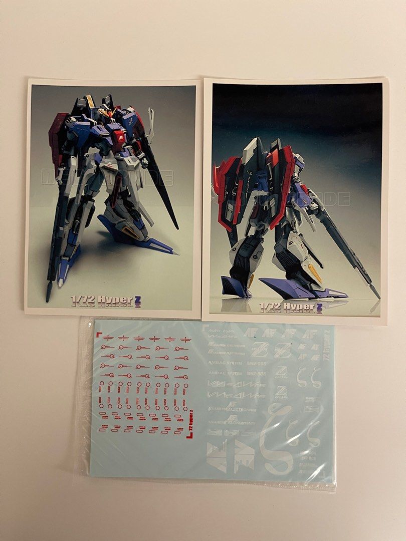 1/72 Super G Neograde Hyper Zeta Gundam, 興趣及遊戲, 玩具& 遊戲類