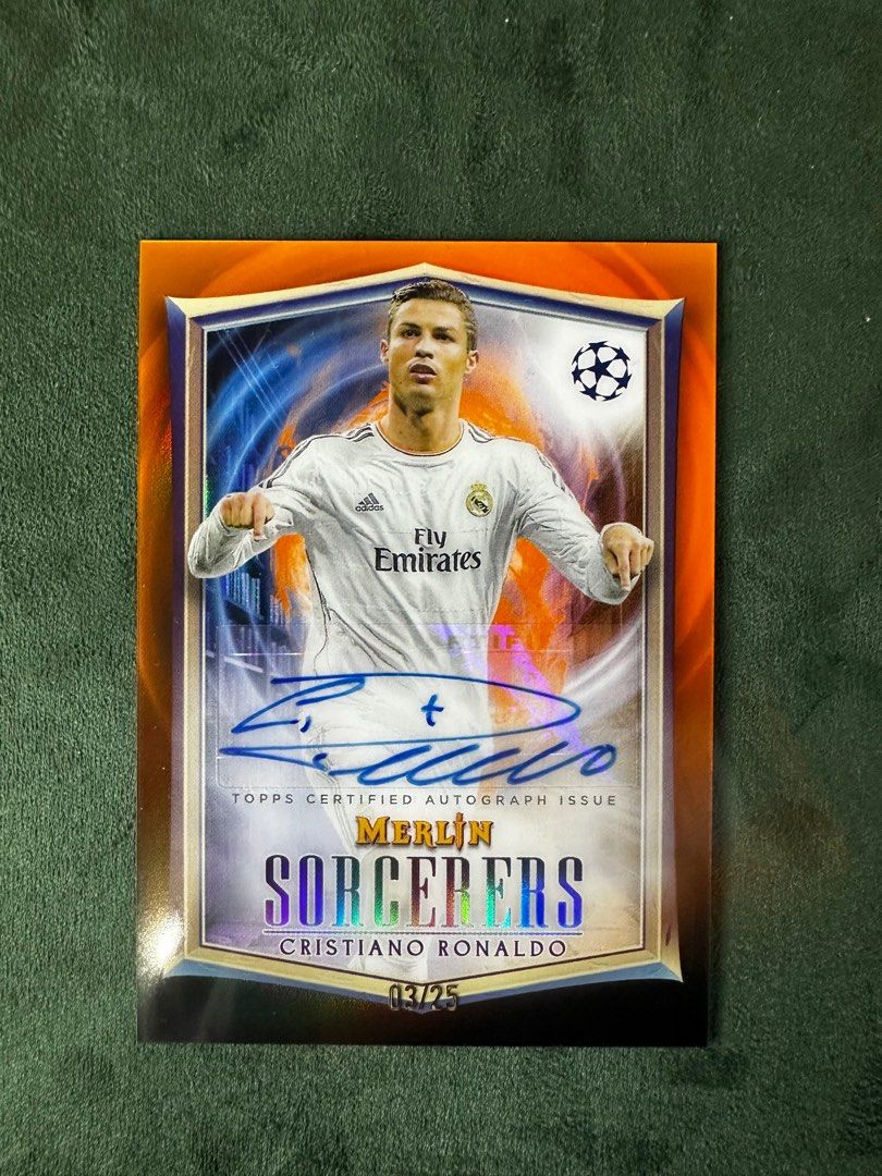 Cristiano ronald 直筆サインカード 20枚限定 クリスティアーノ