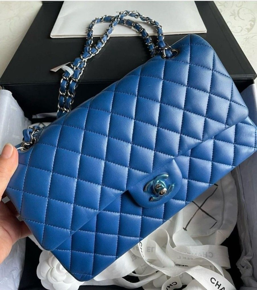 Chanel blue on sale on sale