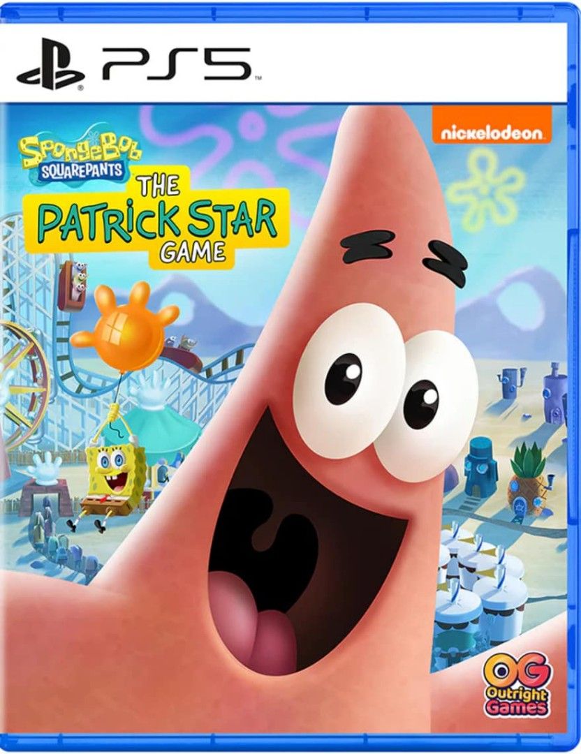 PS5 SpongeBob SquarePants The Patrick Star Game, Video Gaming, Video