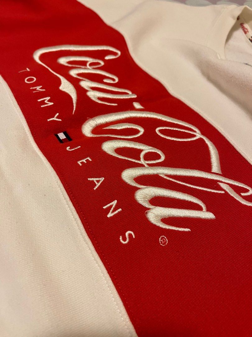 Tommy hilfiger coca cola hoodie discount