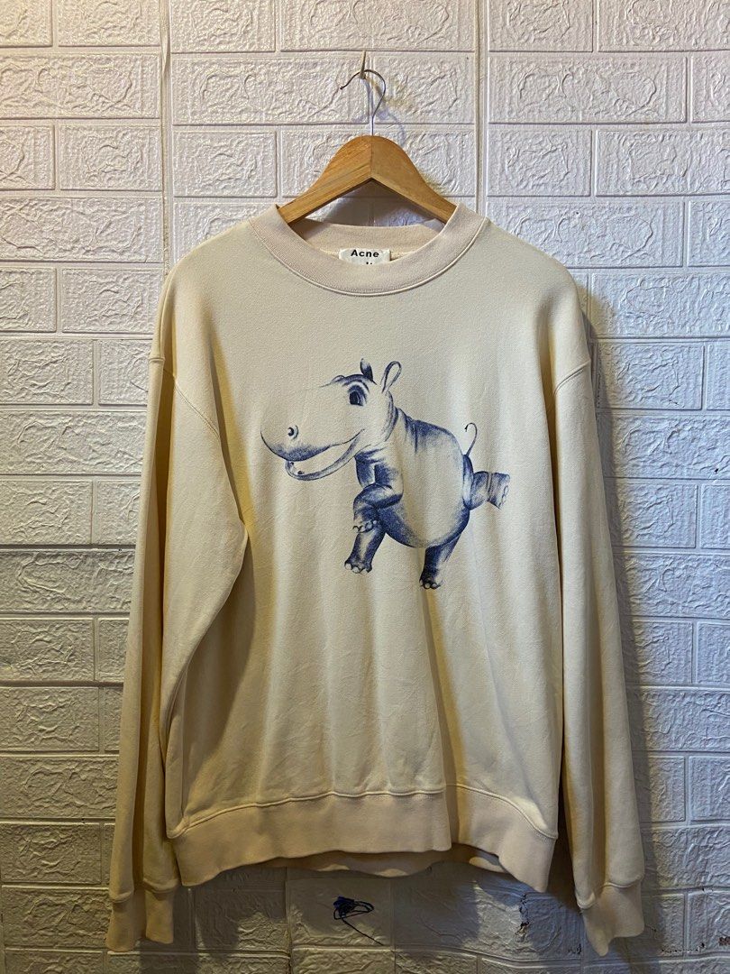 Acne hippo sweatshirt shop