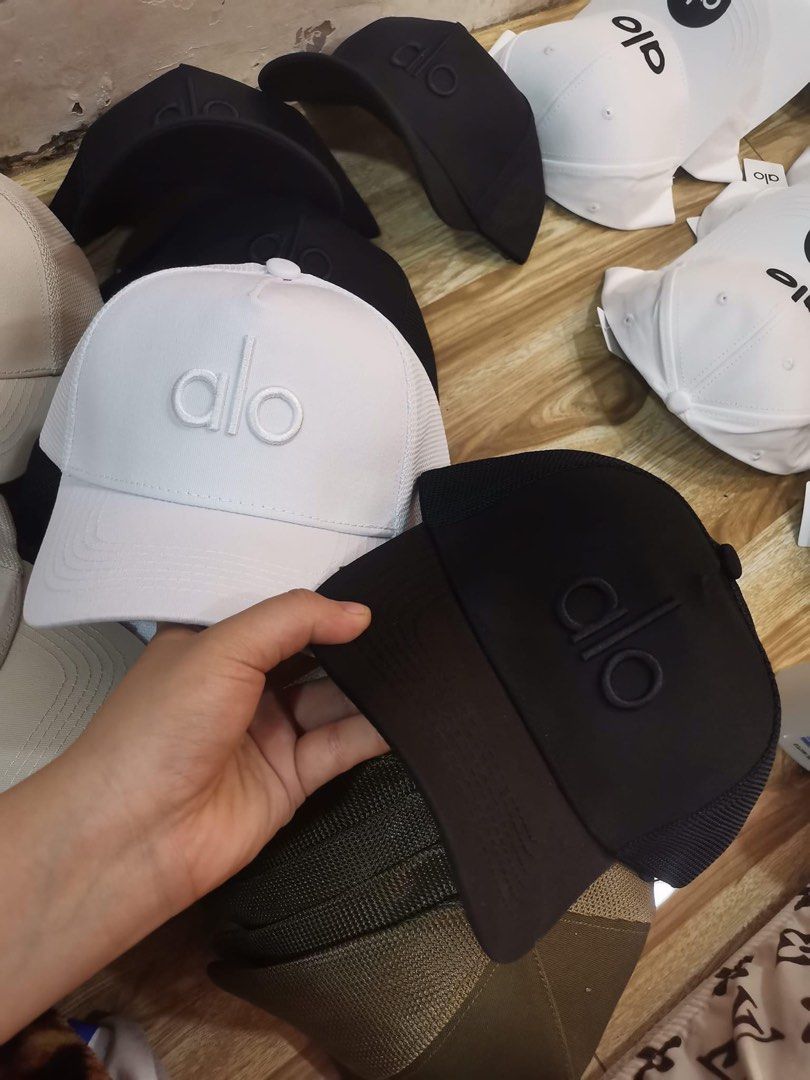 Alo caps (Category: Hats & Beanies) located in Manila. Submitted by Caps4everyone (Listing ID 1329916087, Image 1). Description: For sale only Alo dad hat and trucker cap Price: 1200 each Mode of payment -gcash/banktransfer Courier -lbc and lalamove only No cod u can send ur payment once the rider pickup ur item Pm for sure buyer only .