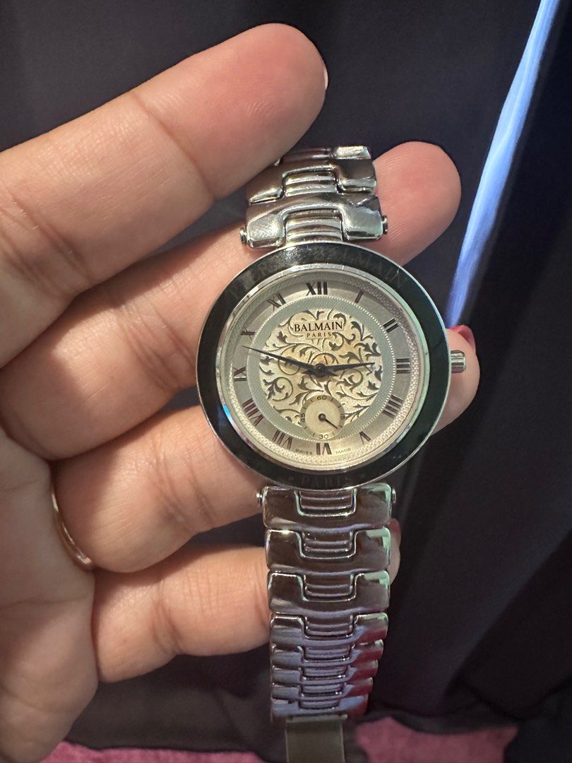 Authentic Pierre Balmain Watch (Category: Luxury Watches) located in Rizal. Submitted by SummerPeaCloset (Listing ID 1329887234, Image 1). Description: Authentic Pierre Balmain Watch Guaranteed authentic Price is negotiable Fits 15.5 cm wrist Watch only with provided box.