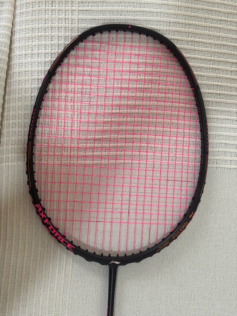 Axforce 80 Lining 4uG5, Sports Equipment, Sports & Games, Racket 