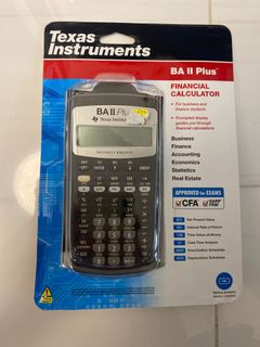 BA II / CFA Calculator64211779150979110