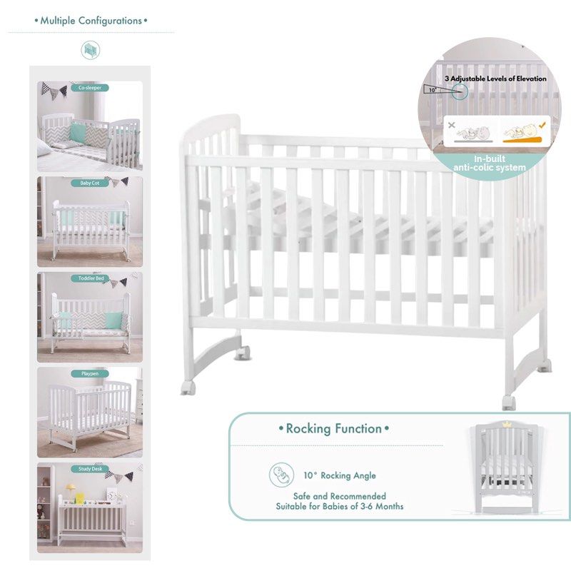 7 in 1 baby cot sales