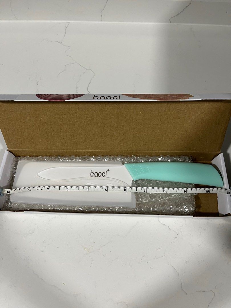 Basic ceramic knife （分類：刀和砧板）位於 Hong Kong。 由 florence0032 提交（商品編號 1329931620，圖片 2）。簡介： 6” blade chef knife。