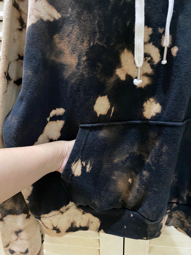Bershka tie dye hoodie Women s Fashion Coats Jackets and Outerwear on Carousell