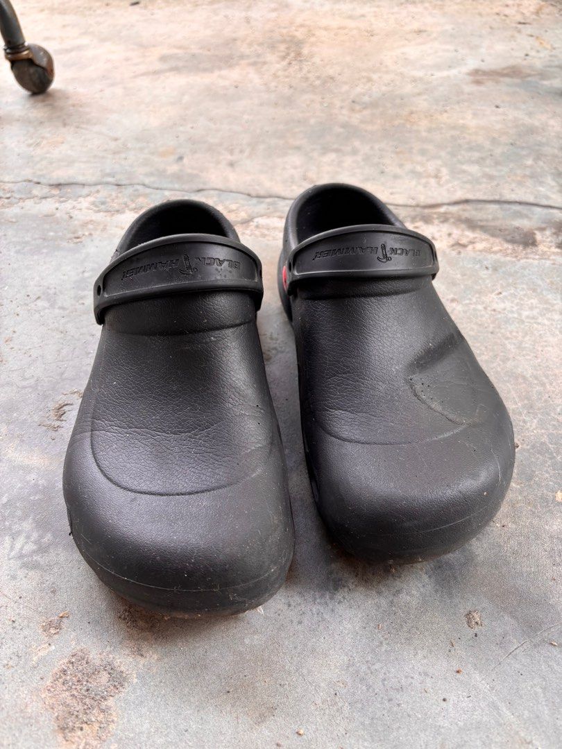 Black Hammer Safety Clogs Men s Fashion Footwear Boots on Carousell