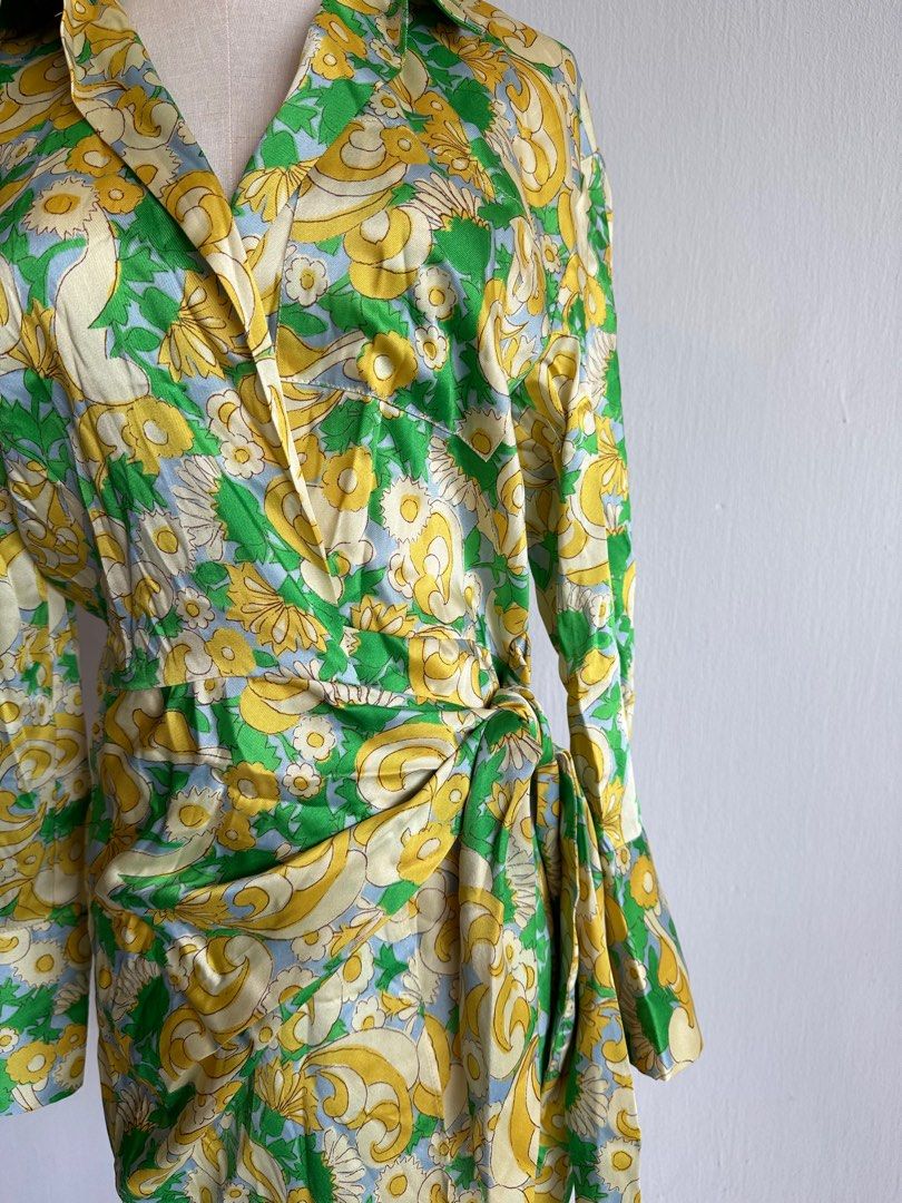 BNWT Zara satin summer dress, Women's Fashion, Dresses Sets