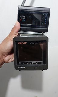 Casio pocket TV 
For parts repair restoration
Power ok only
Defective
550php bundled