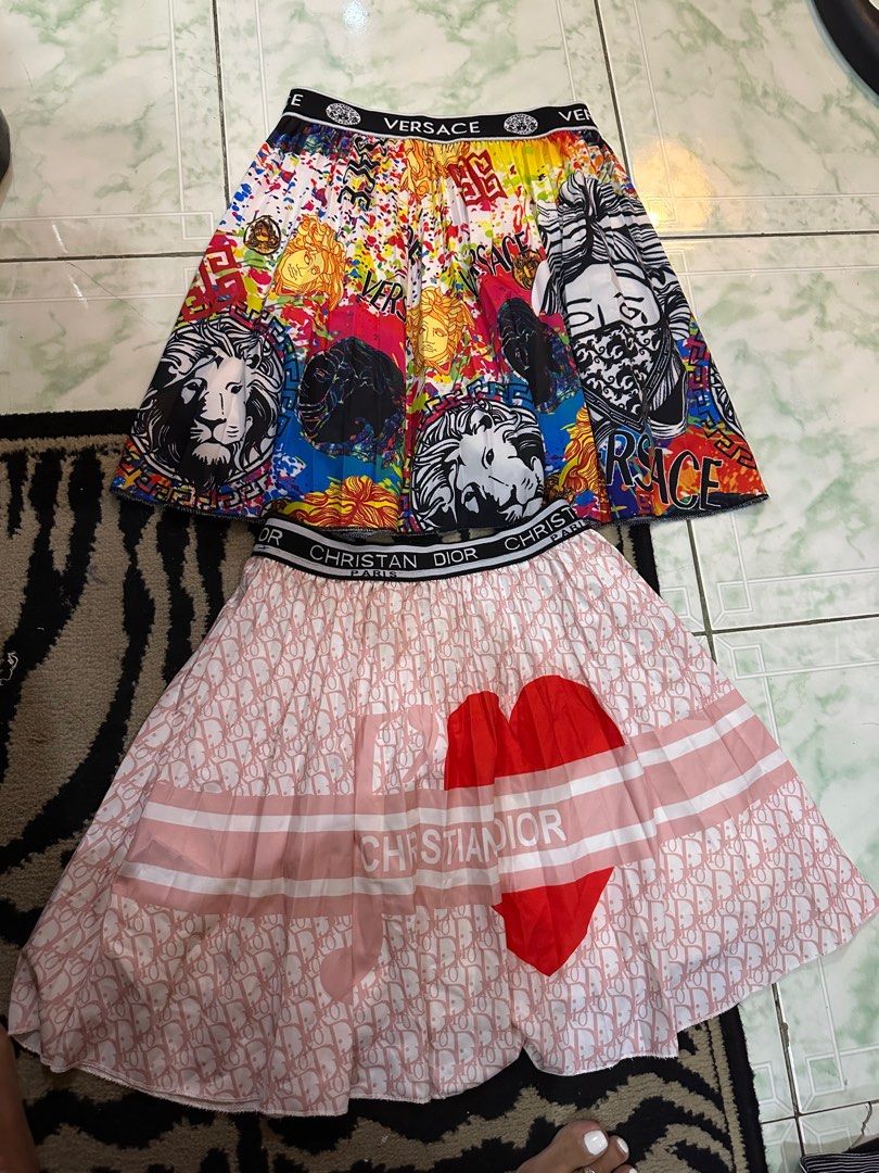 Christian Dior Versace skirt bundle (Category: Skirts) located in Binan City. Submitted by betchayboutique (Listing ID 1329949104, Image 1). Description: .
