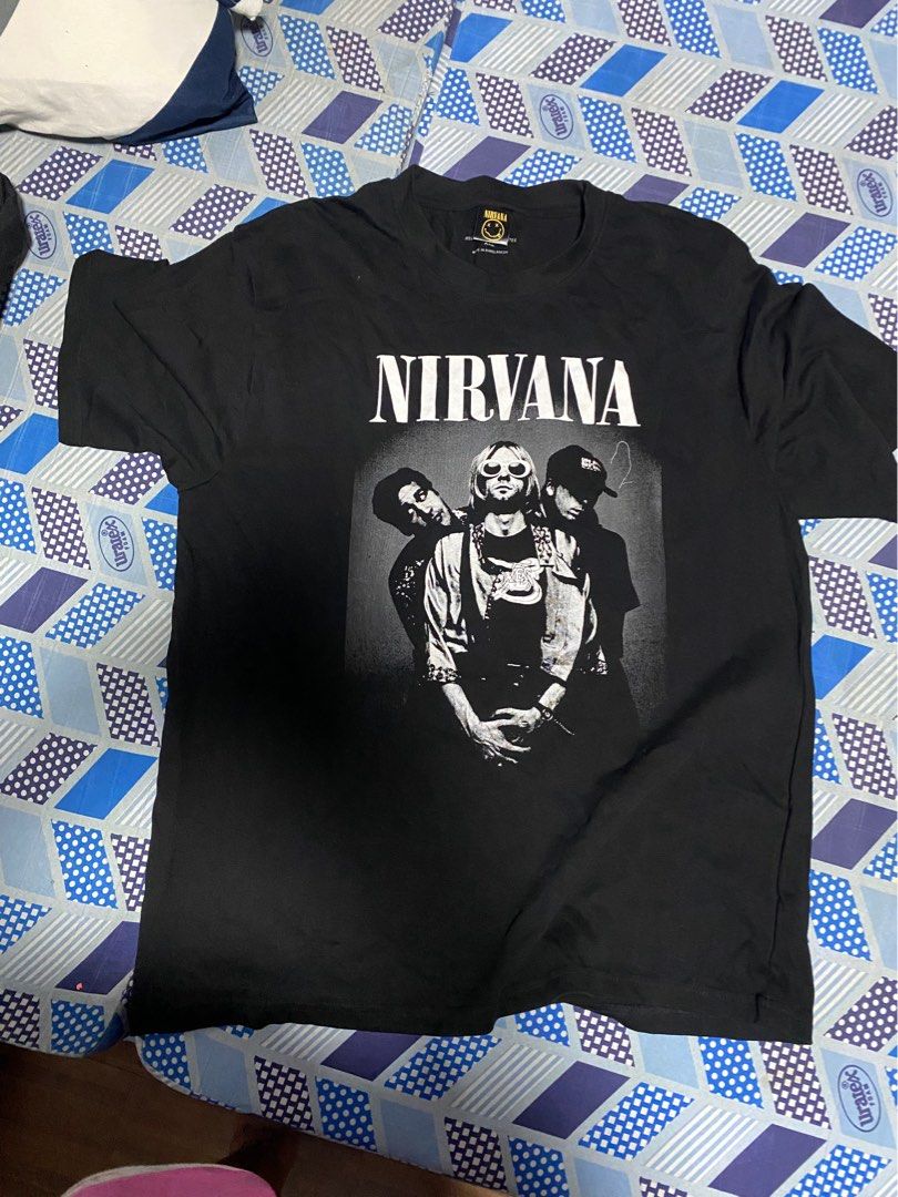 Cotton on Band Shirt (Category: Tshirts & Polo Shirts ) located in Manila. Submitted by ohnalovespanda (Listing ID 1329954623, Image 1). Description: Nirvana band shirt Brand new For pick up and shippinh.