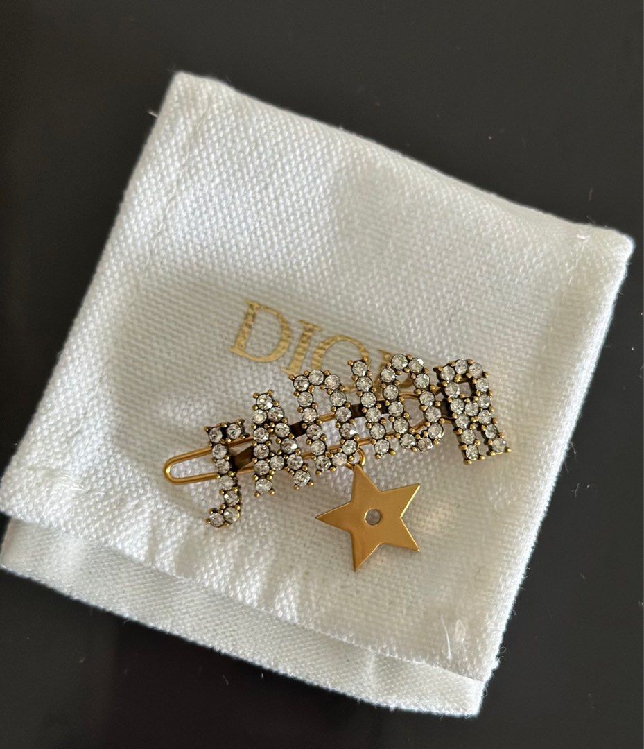 Dior hair clip best sale