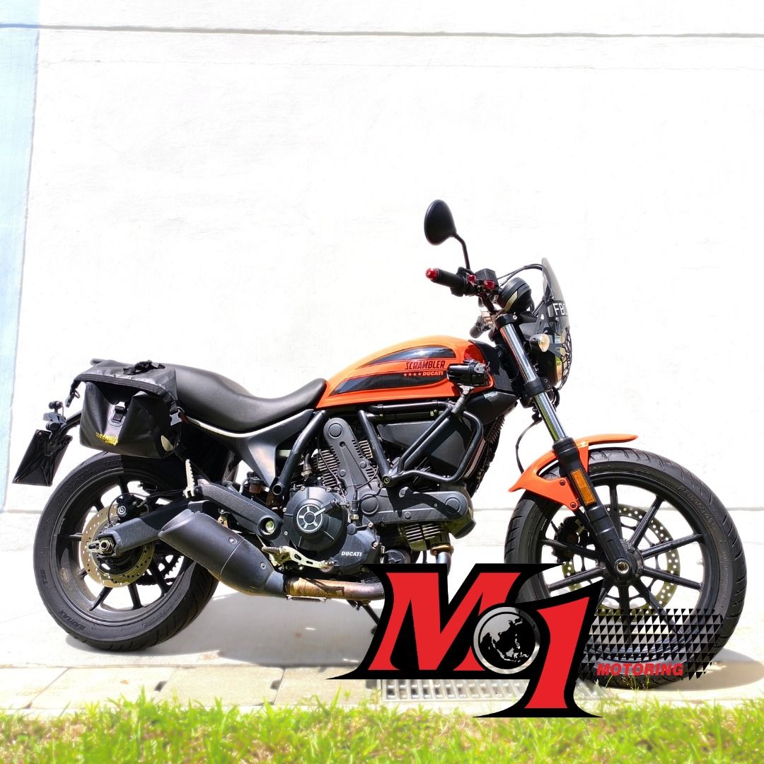 Ducati Scrambler Sixty Two 62 Beautiful Orange Runs Well View M1 Motorsport Ubi Motorcycles Motorcycles for Sale Class 2 on Carousell