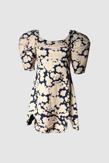 Zimmermann Mystic Eye Print Mini Dress In Black Luxury Apparel on Carousell