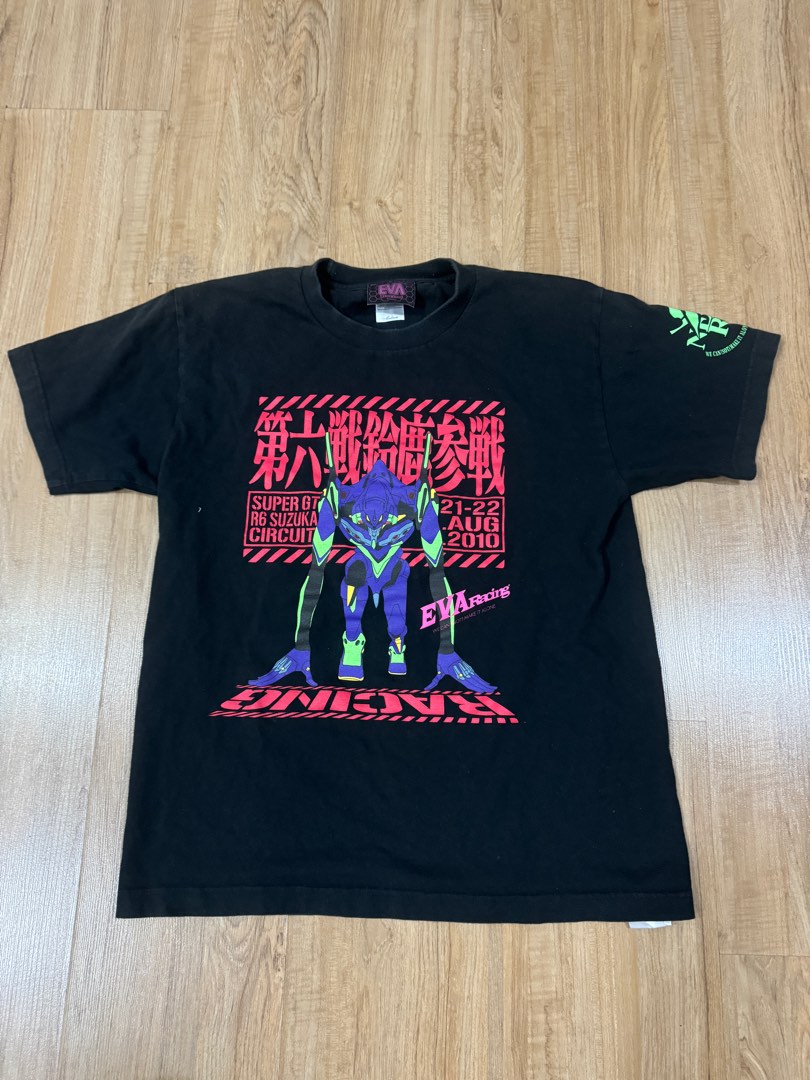 EVANGELION EVA RACING TEAM ANIME TSHIRT, Hobbies & Toys, Collectibles ...