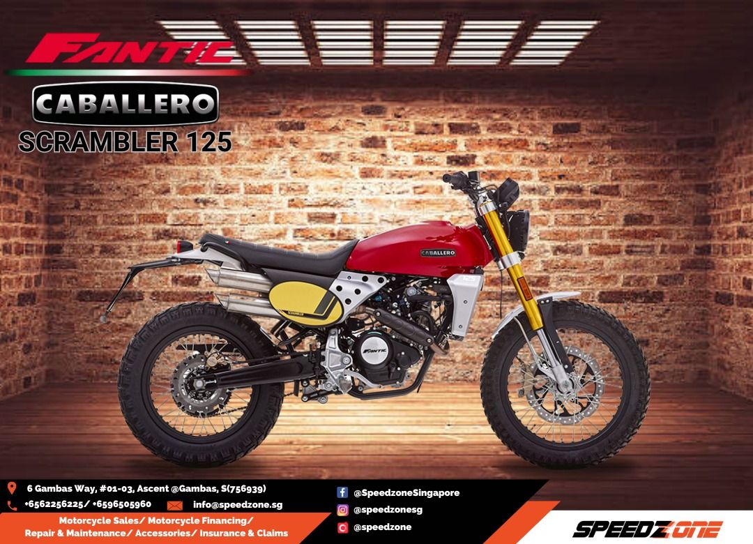 Fantic caballero 125 for sale top