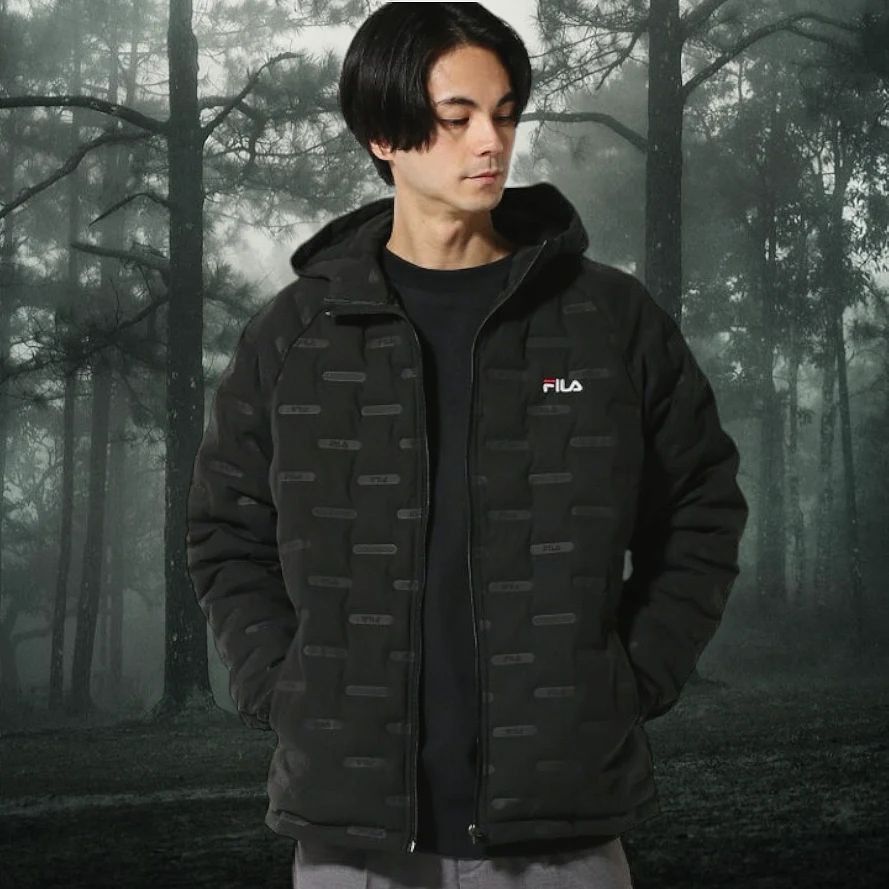Fila monogram jacket outlet