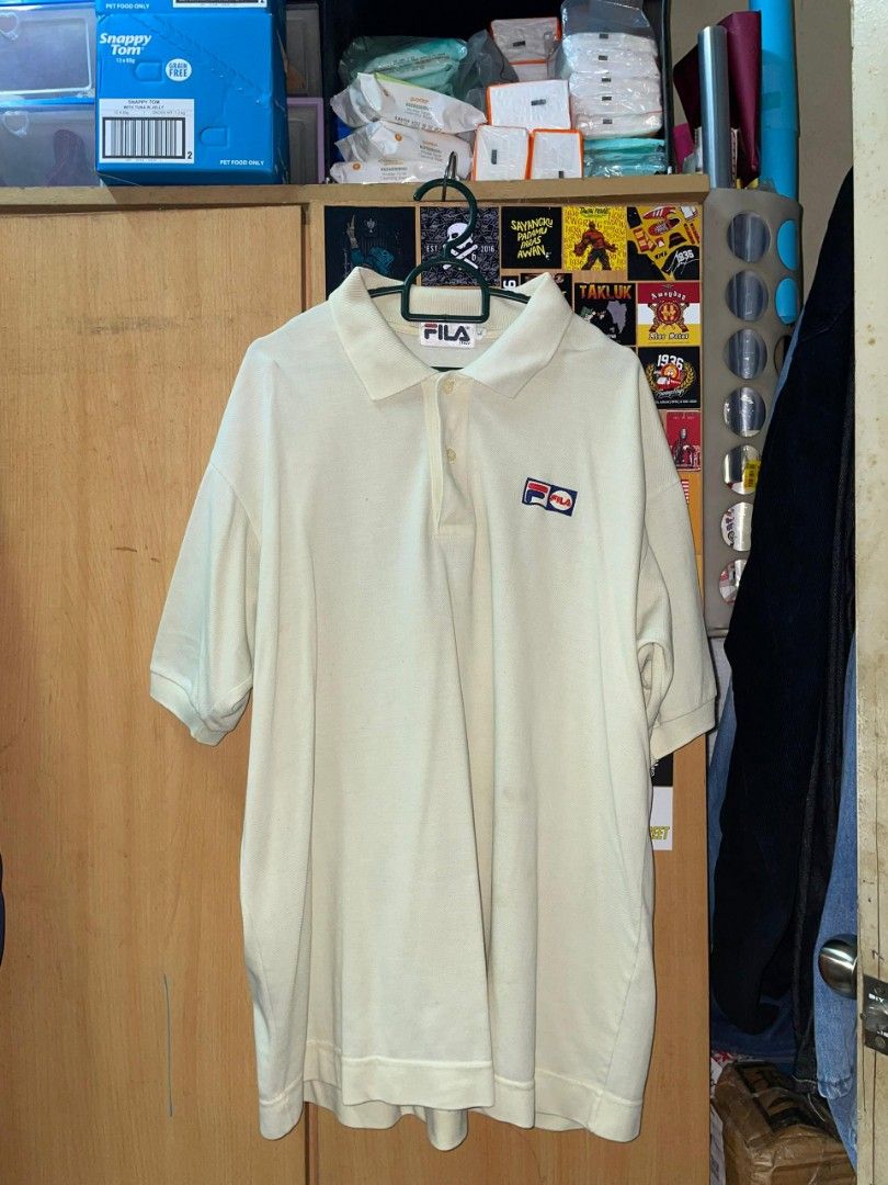 FILA POLO T Men s Fashion Tops Sets Tshirts Polo Shirts on Carousell
