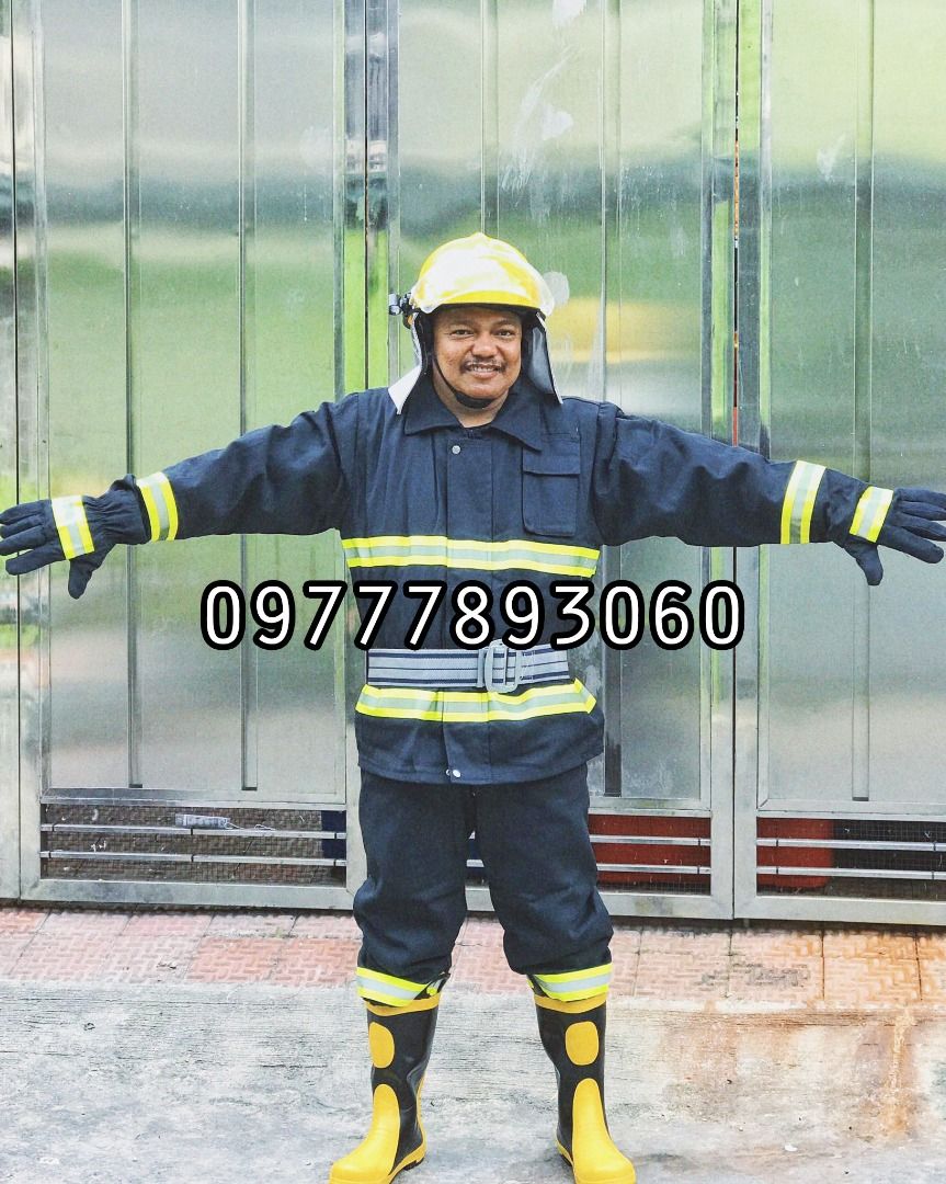 fireman suit complete set, Men's Fashion, Coats, Jackets and Outerwear ...