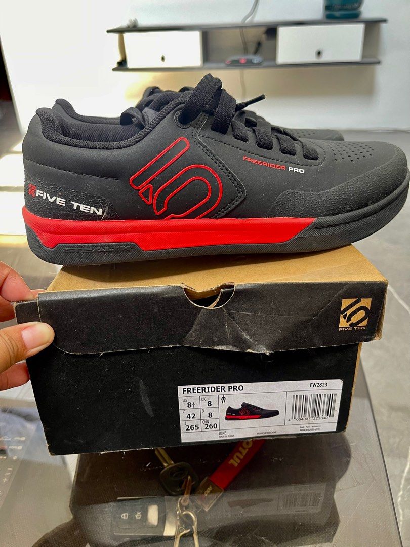 Five ten free rider pro mtb shoes (Category: Sneakers) located in Antipolo. Submitted by skylar08 (Listing ID 1329841914, Image 2). Description: Five ten Free rider pro Used once, excellent condition Size US 8 1/2 With box No issues.
