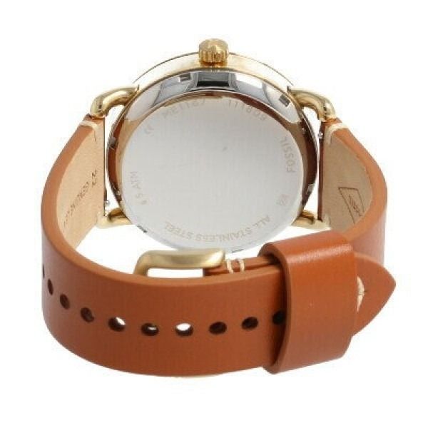Fossil Men s ME1167 The Commuter Twist Luggage Leather Watch