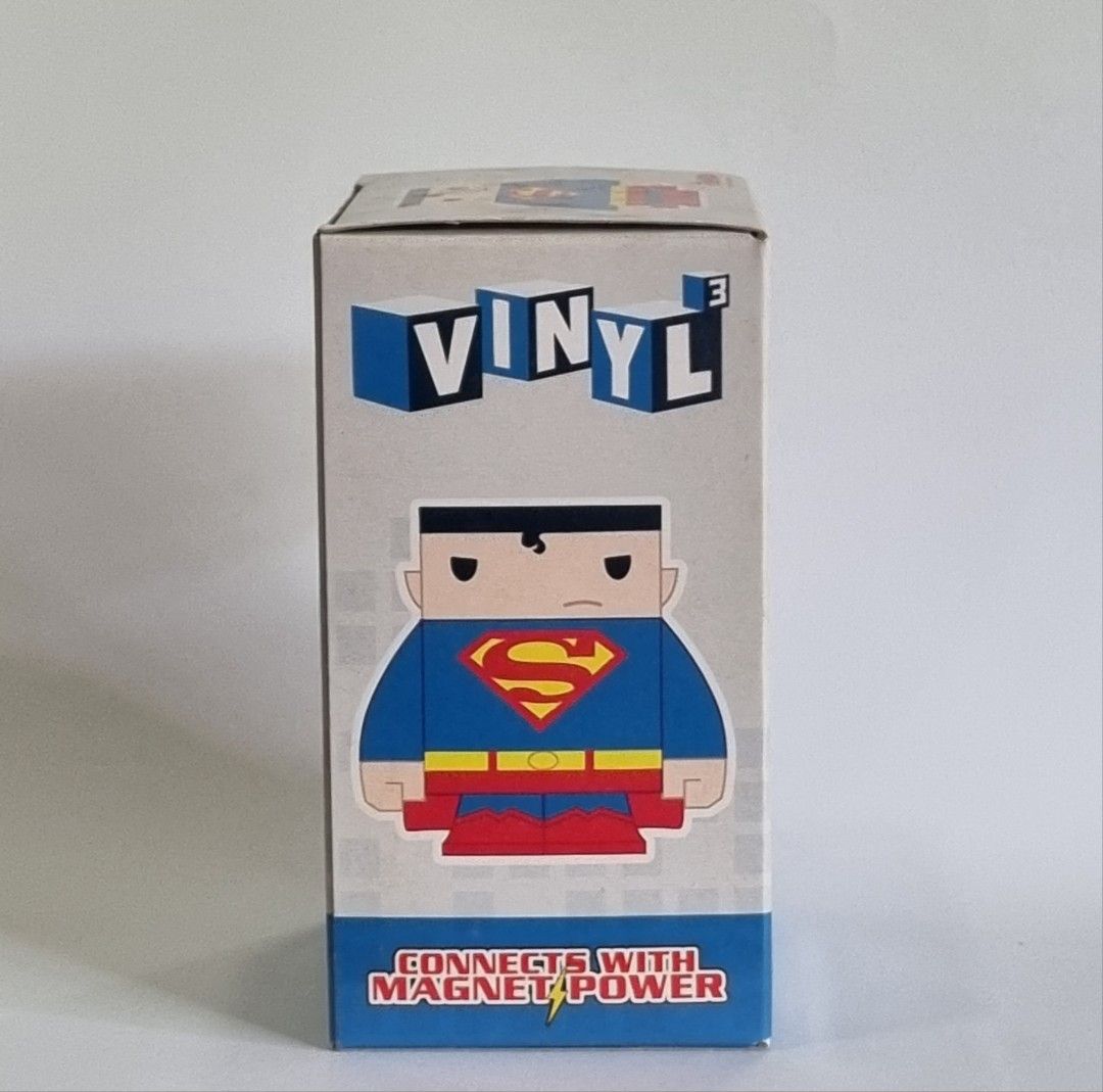 Funko Interchangeable Magnetic Vinyl Superman (Category: Designer & Blind Box Toys) located in Quezon City. Submitted by vinylplus_3 (Listing ID 1329842474, Image 3). Description: Funko Interchangeable Magnetic Vinyl Superman Manufacturer: Funko Material: Vinyl Size: Approx 1.75" inches tall New: A brand-new, unused, unopened, undamaged item in its original packaging (where packaging is applicable). Packaging should be the same as what is found i