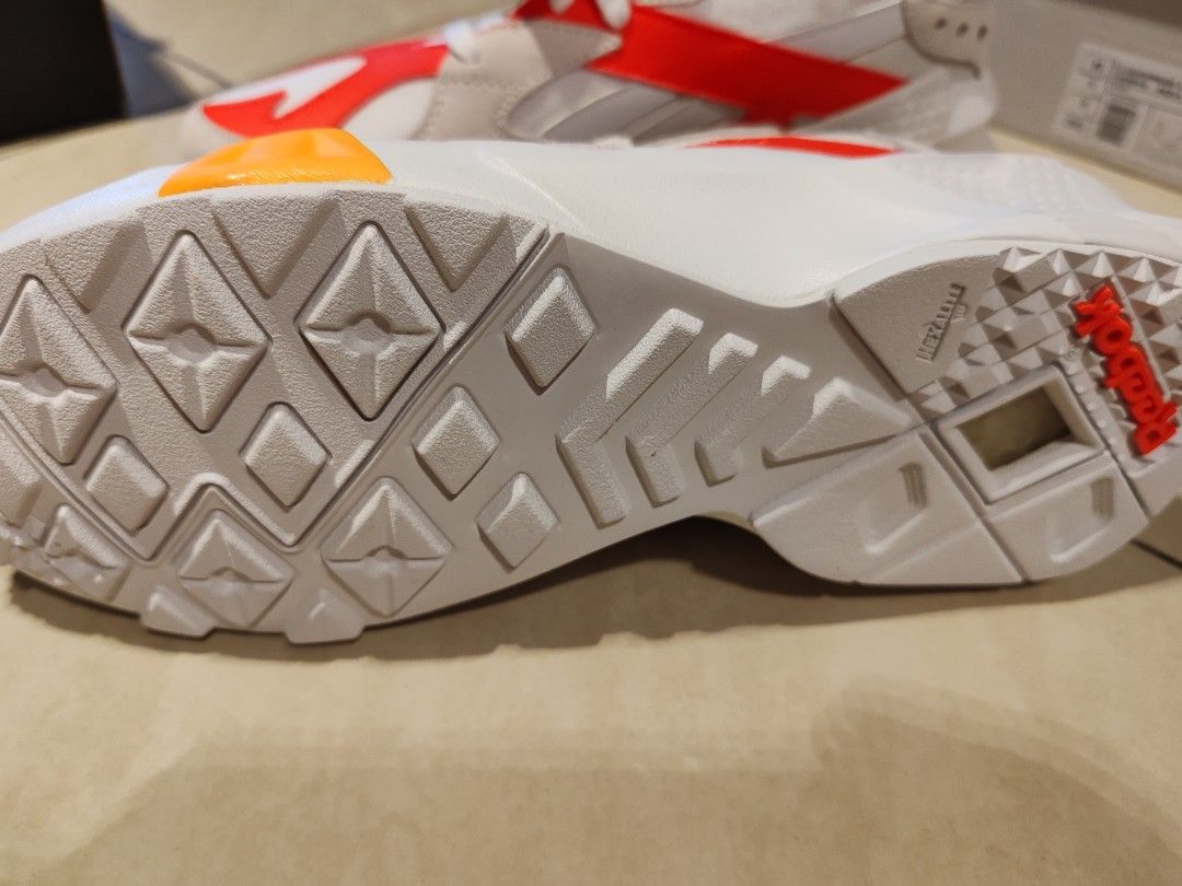 Gigi Hadid x Reebok Aztrek Double 93 Red DV5386 Men s Fashion Footwear Sneakers on Carousell