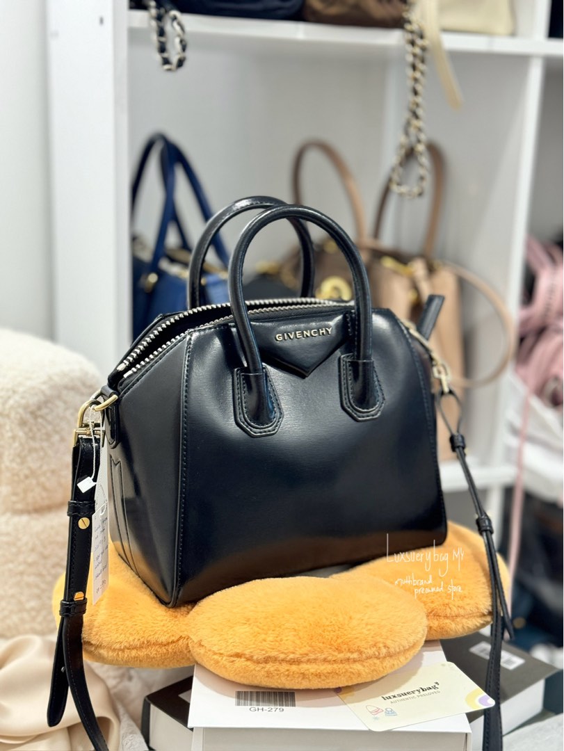 Givenchy antigona mini black smooth clearance