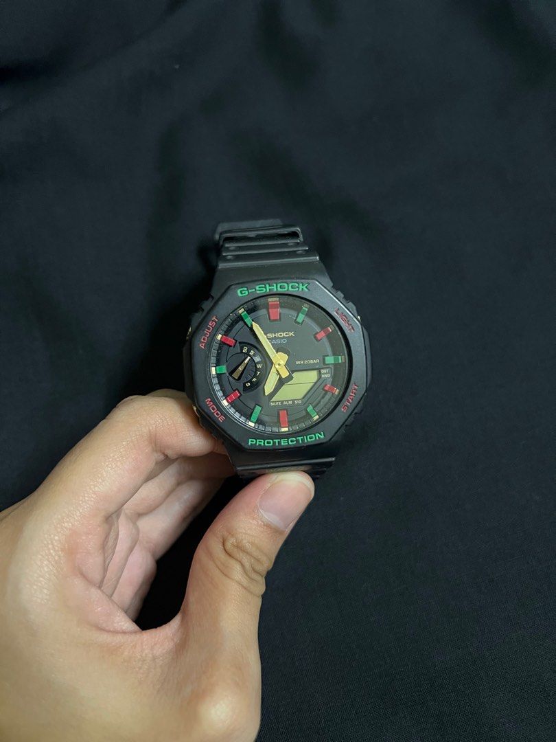 G SHOCK TMJ RASTA ORI