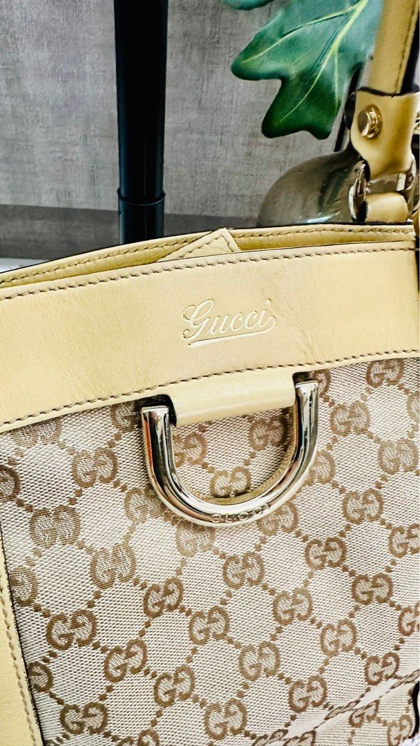 Gucci gg canvas tote shop