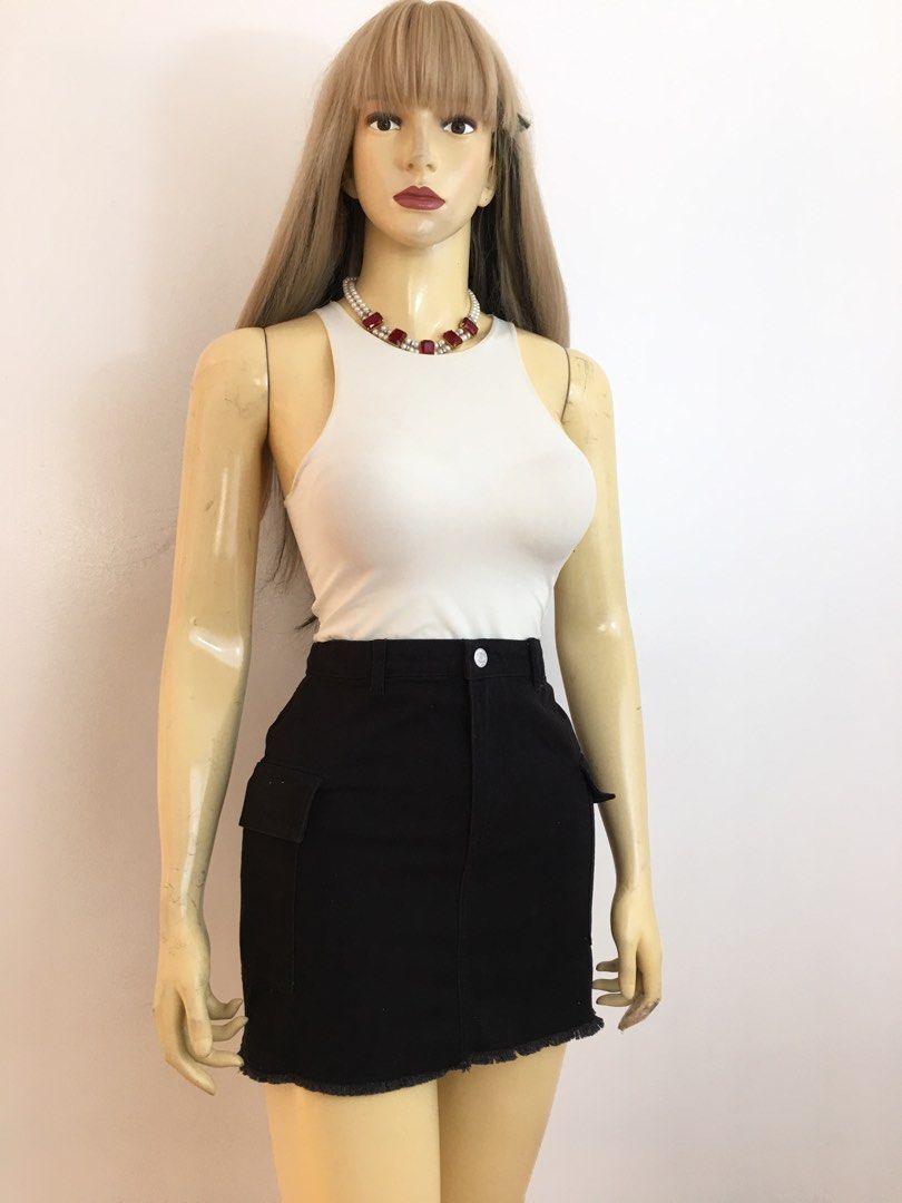 H M cargo skirt Women s Fashion Bottoms Skirts on Carousell