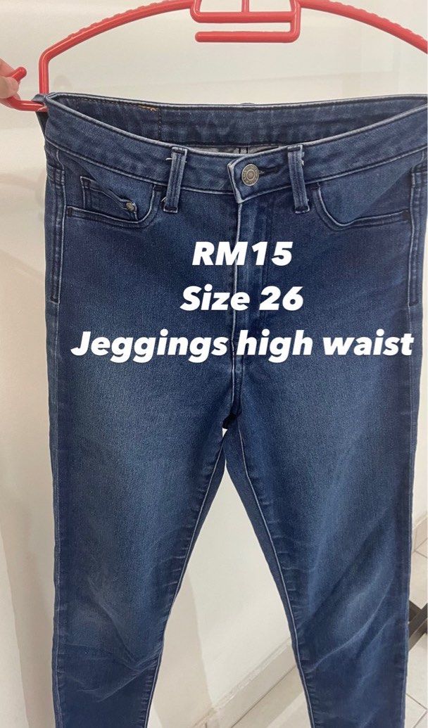 Jeggings high waist &denim h&m sales