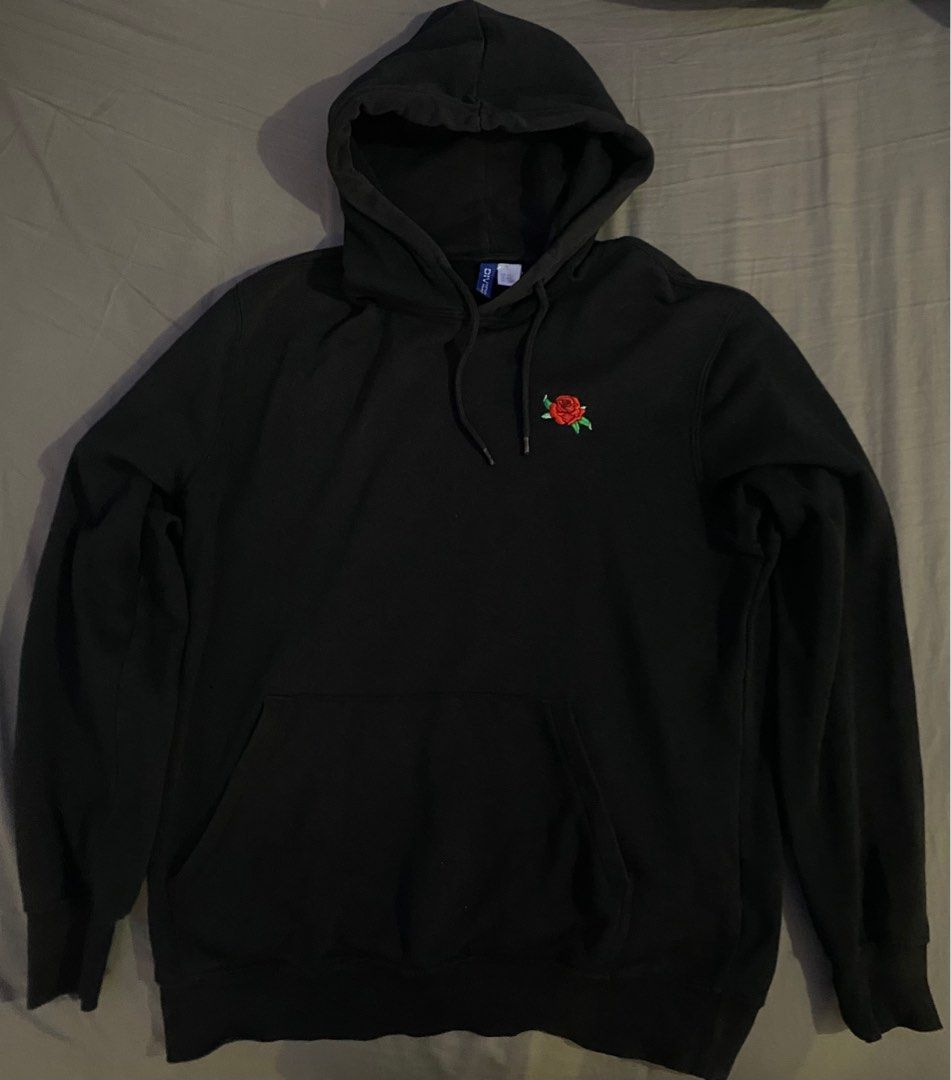 Hm rose hoodie deals