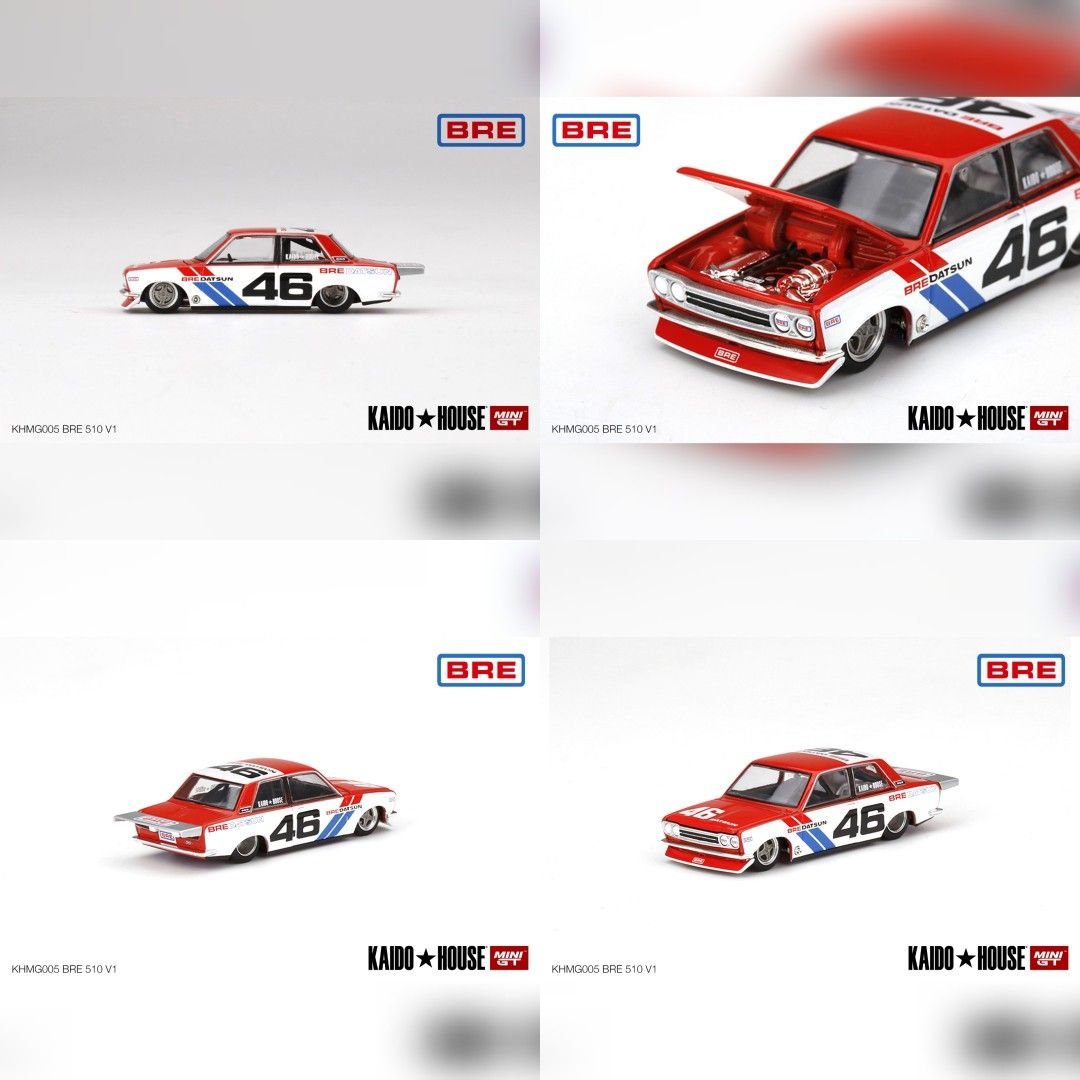 KAIDO HOUSE 1/64 005 510 BRE V1 チェイス CHASE CAR - Mini GT