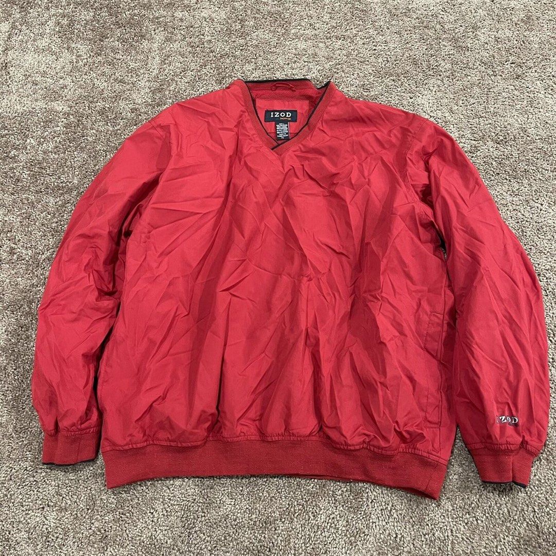 Izod XFG V Neck Windbreaker