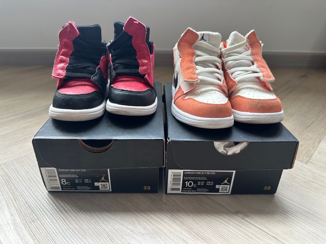 Jordan 1 mid velcro store