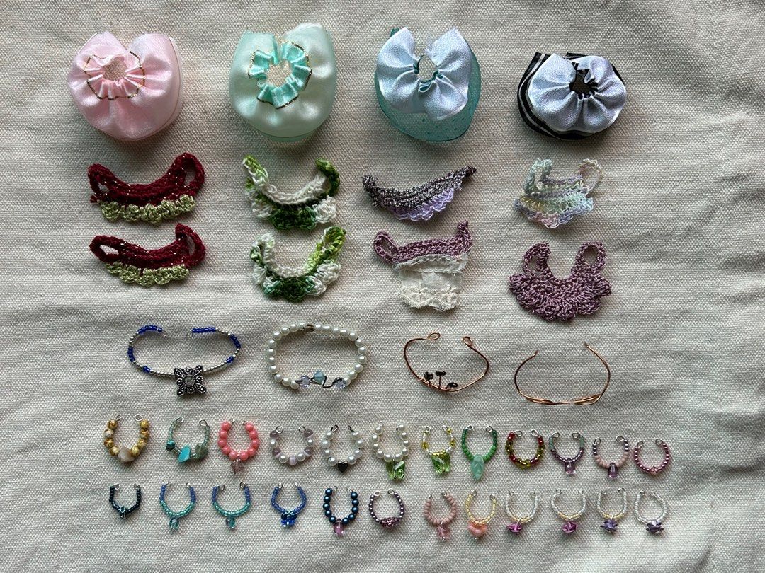 LPS Littlest Pet Shop Handmade Accessories Skirts Necklaces Bows
