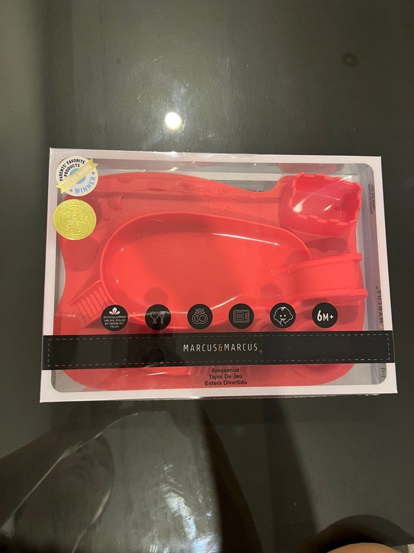 Marcus & Marcus Amusemat - Red (Category: Weaning & Toddler Feeding) located in Muntinlupa City. Submitted by Jtsok (Listing ID 1329956414, Image 2). Description: .