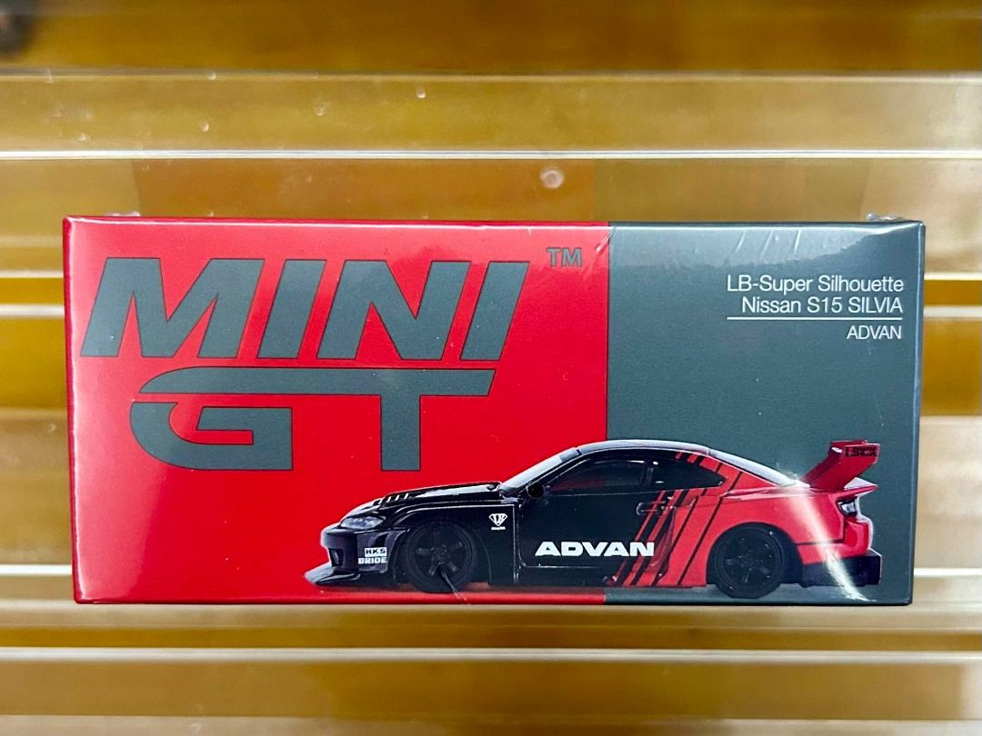 Mini GT Nissan LB-Super Silhouette S15 SILVIA ADVAN Liberty Walk Sealed ...