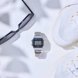 Montres Company 香港註冊公司(32年老店) 卡西歐 CASIO 不鏽鋼錶帶 不鏽鋼 ABL ABL100 ABL100WE ABL-100 ABL-100WE ABL-100WE-1 ABL-100WE-1A 防水 可透過智能手機操作 經典設計 銀黑色 四款色有現貨64229520113281110