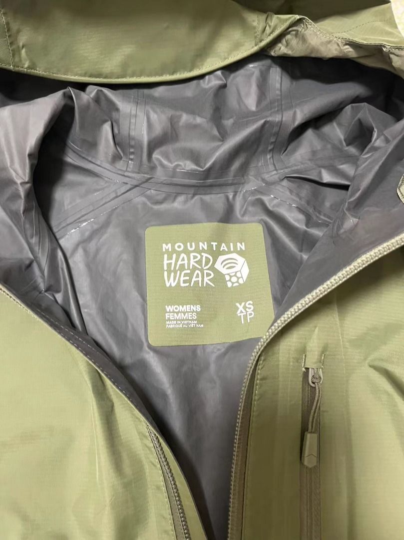 全新Mountain Hardwear Gore-tex Paclite GTX 女裝歐碼XS 防水風褸 沖峰衣 hardsell ...