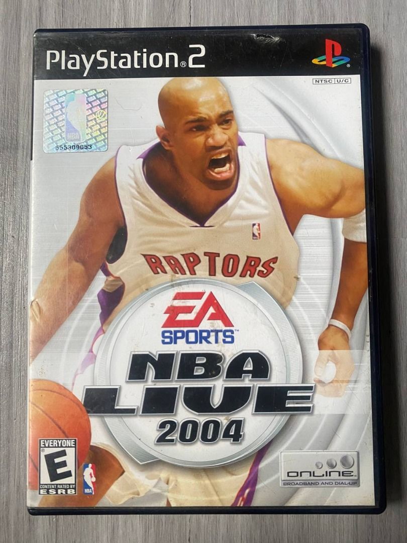 NBA Live 2004 (Sony Playstation 2, 2003) (Category: PlayStation) located in Mabalacat. Submitted by mattytooturnt (Listing ID 1329958104, Image 1). Description: Scratches Untested NBA Live 2003 is the 2002 installment of the NBA Live video games series. The cover features Jason Kidd as a member of the New Jersey Nets. The game was developed by EA Canada and released on October 8, 2002 for the PlayStation, PlayStation 2, Xbox, and GameCube console
