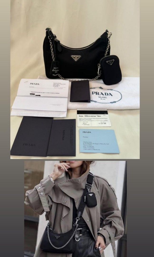 NBU 2020 Prada Re-Edition 2005 Black Nylon