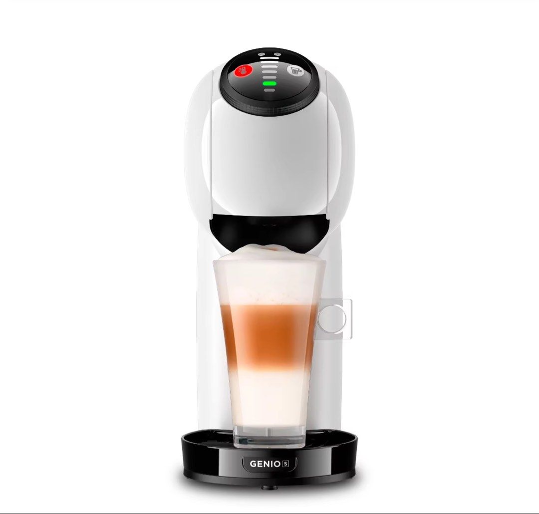 Nescafe Dolce Gusto w/ coffee capsule drawer (Category: Coffee Machines & Makers) located in Manila. Submitted by tsimicha (Listing ID 1329922760, Image 1). Description: Dolce Gusto coffee machine and coffee capsules acrylic drawer..