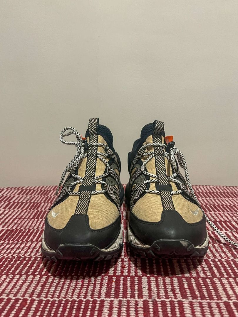 Nike Air Max 270 Bowfin Black & Desert (Category: Dress Shoes) located in General Trias. Submitted by tweakyohead (Listing ID 1329923717, Image 3). Description: Package Includes: Original Nike Air Max 270 Bowfin in Black & Desert, size 10 Condition: Original Pre-owned Requires repairs (see picture) Need Air Repump Sole needs reglueing Reason for Selling: Decluttering Note: Additional shipping costs apply (via Grab, Lalamove, J&T, JRS, or LBC)..